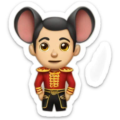 Bullfighter big ears sticker