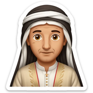 old emirates guys wearin gUAE cloths sticker