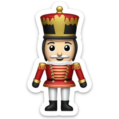nutcracker toy  sticker