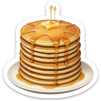 pancake day sticker