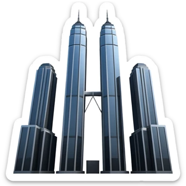 the twin towers sticker