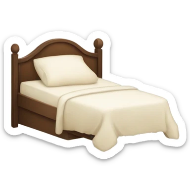 Cute bed sticker