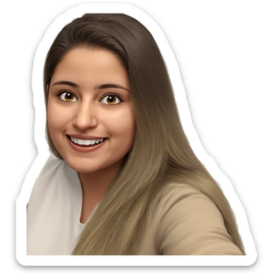 happy moment with food sticker