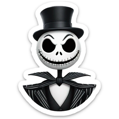 jack skellington sticker