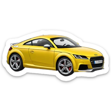 Audi TT sticker
