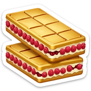 Raspberry Jam Center Bars sticker