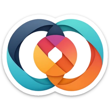 partnership logo sticker