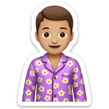 Pajama day sticker