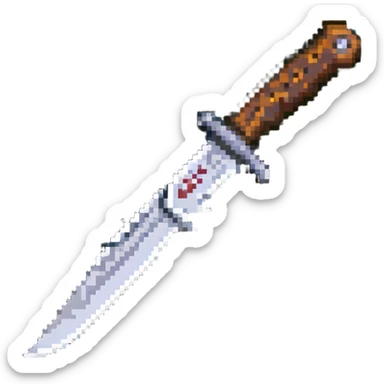 switch blade knife sticker