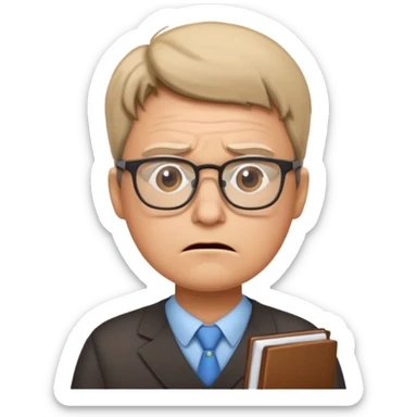 stressed teacher sticker