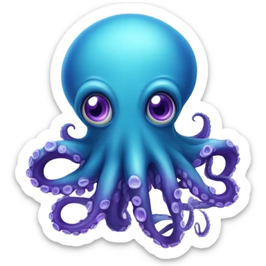 Octopus sticker
