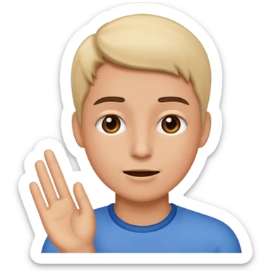 Listen, I just wanna talk. Don’t make emoji I told you. sticker