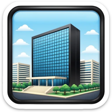 make the beautiful president's office building sticker