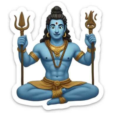Shiva sticker