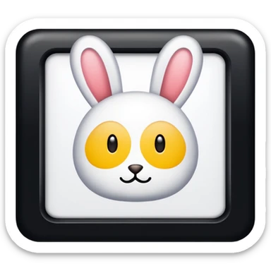 make a white billboard with the text “bun you” inside lt sticker