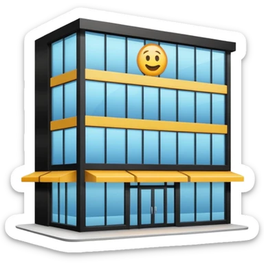 shop of comercial center sticker