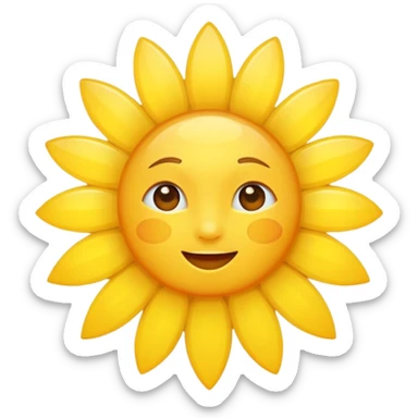 Sunshine sticker