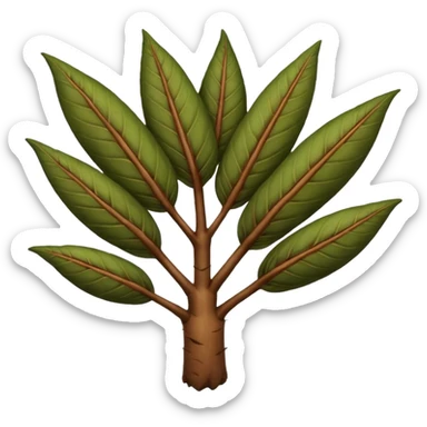



cassava root sticker