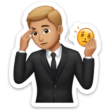 Men in black erase memory sticker