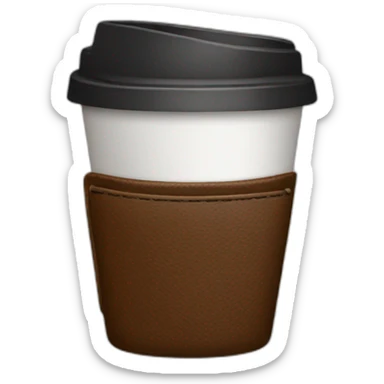 coffee in pants side pocket sticker