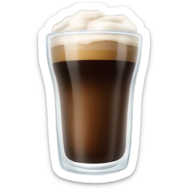 Iced espresso sticker