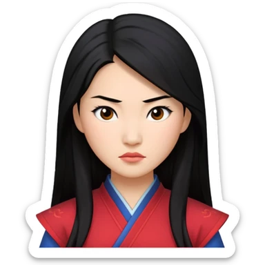 Mulan sticker