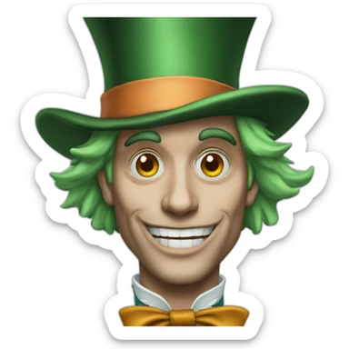 Mad Hatter sticker