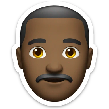 Gangster emoji sticker