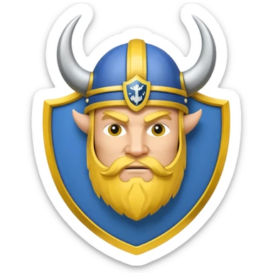 The logo of the football club Brøndby IF sticker