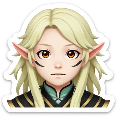 Mitsuri from demon slayer sticker