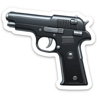 Pistola sticker