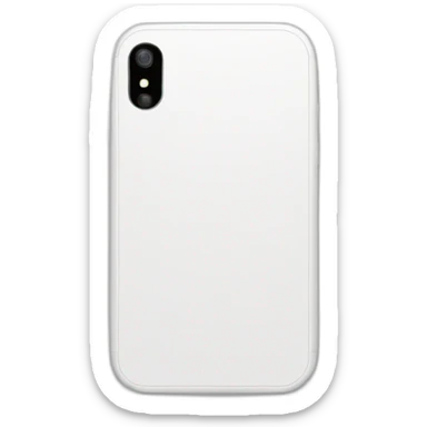 phone white minimalist sticker