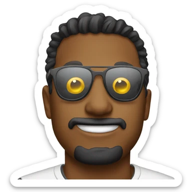 cool sunglasses hot emoji sticker