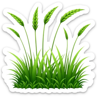 GRASS BLADES sticker