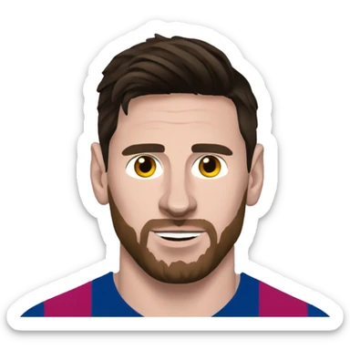 Leo messi inter miami  sticker