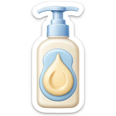 baby lotion sticker