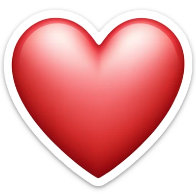 Red Heart sticker