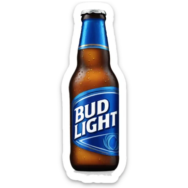 bud light sticker