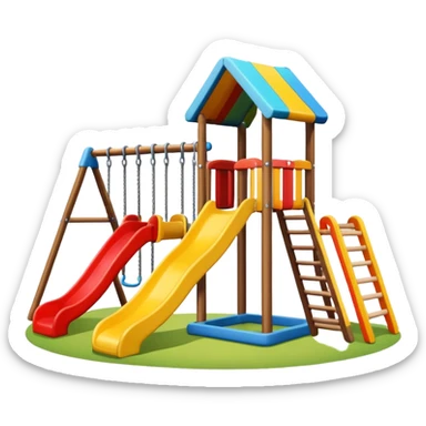 Juegos de parque sticker