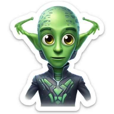 Ivan from Alien Stage sticker