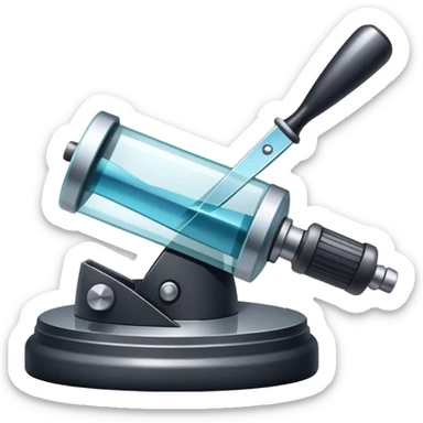 Glassworking icon, piece of glass being cut or polished, glass cutter, grinder, smooth shiny surface, sparks or glass shards, minimalistic style, clean lines, transparent background. sticker