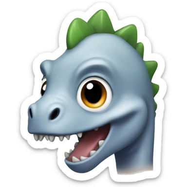 dino unicone sticker