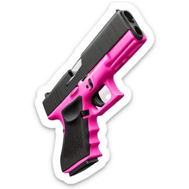 Pink Glock sticker