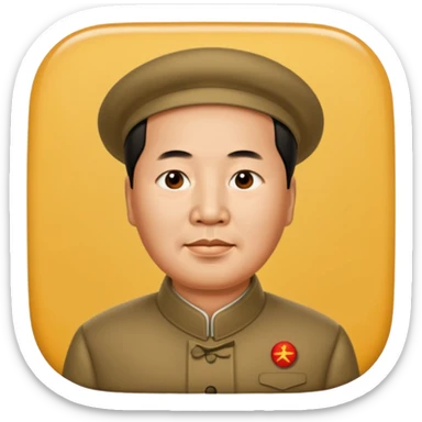 Mao zedong sticker