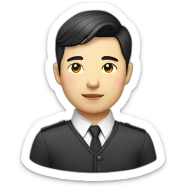 well educated Chinese gay sticker