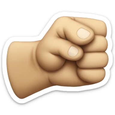 trump fist pumping sticker