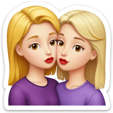 Kiss girl kiss girl  sticker