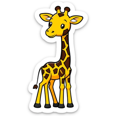 Girafe  sticker