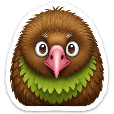 Kiwi bird sticker