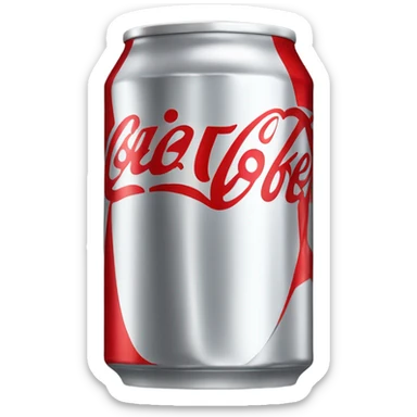 Can of diet coke  sticker